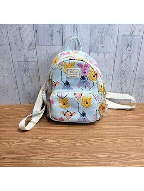 Loungefly Disney Winnie the Pooh Balloon & Friends Mini Backpack